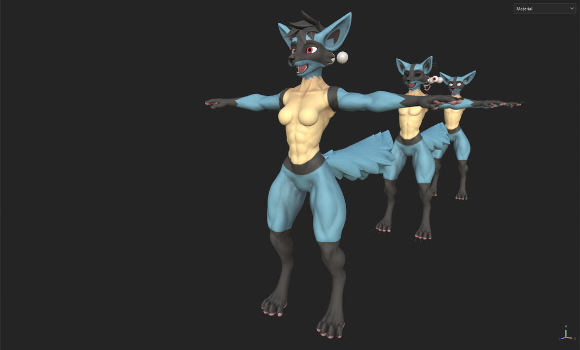 Snowey Lucario